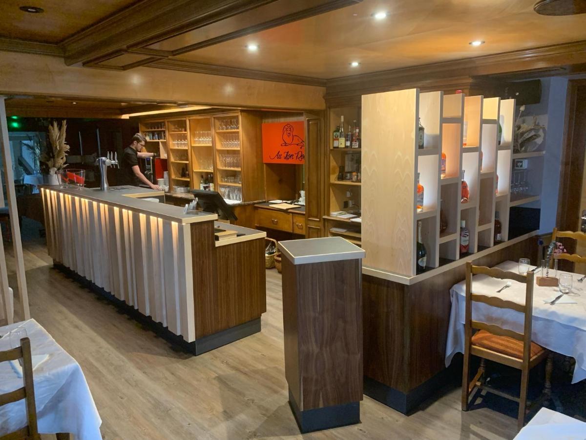 Logis Hotel Restaurant Au Lion Rouge Bartenheim Luaran gambar