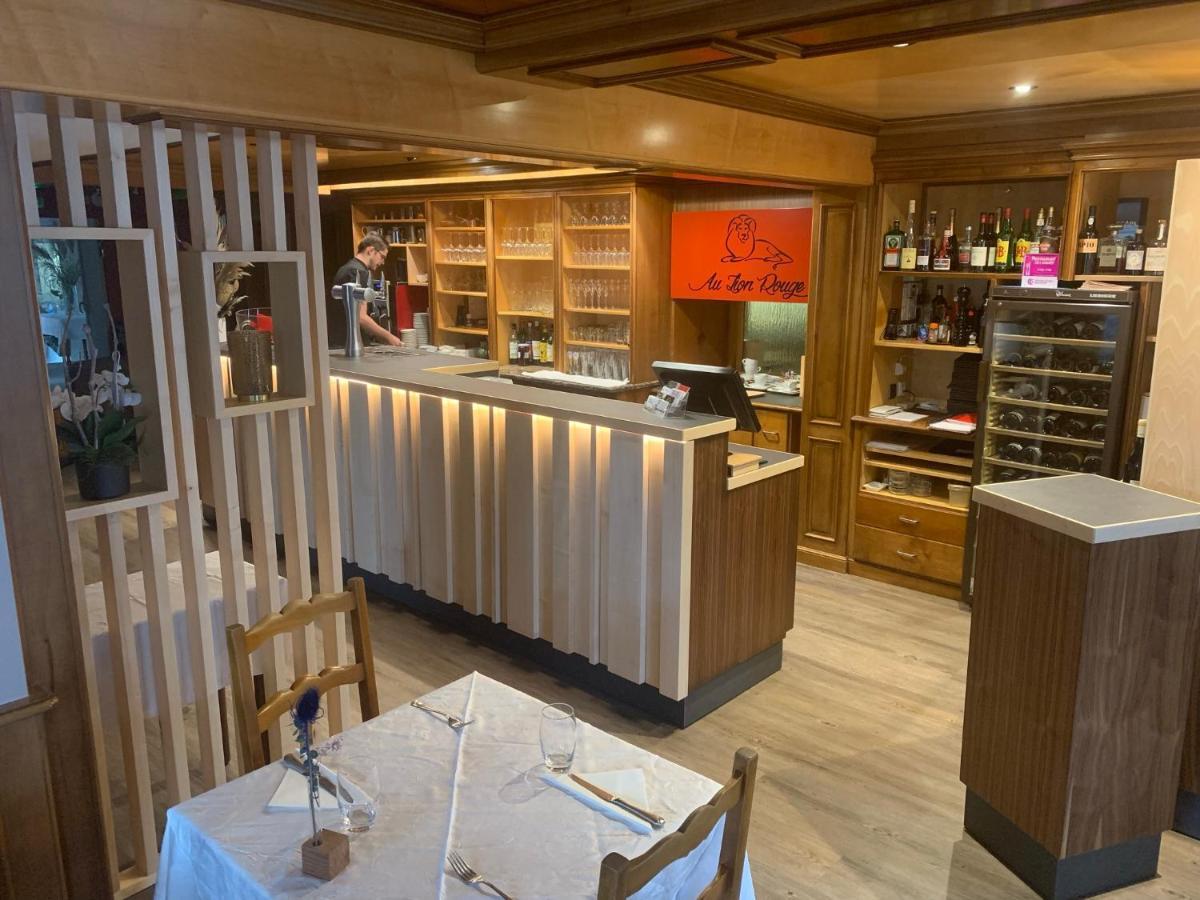 Logis Hotel Restaurant Au Lion Rouge Bartenheim Luaran gambar