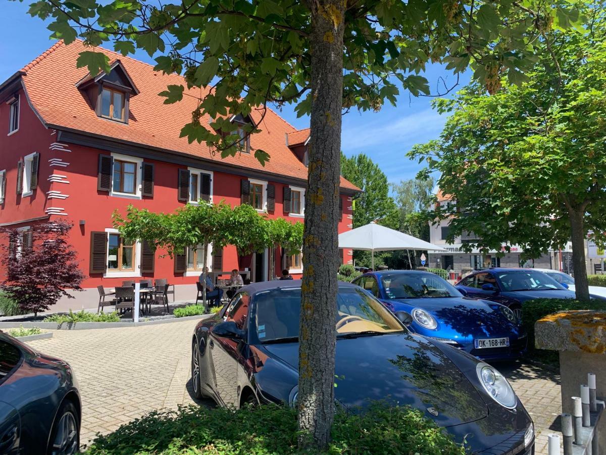 Logis Hotel Restaurant Au Lion Rouge Bartenheim Luaran gambar