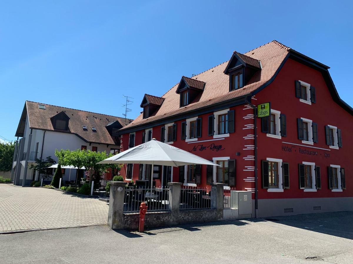 Logis Hotel Restaurant Au Lion Rouge Bartenheim Luaran gambar